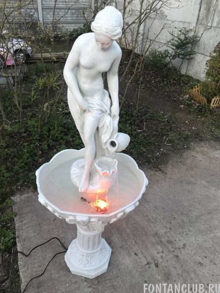 Напольный садовый  фонтан Венера большая, Н=150 см,  F1314, Хит продаж! В наличии!